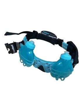 Artic Blue FuelBelt R2O Revenge 2-Bottle Hydration Belt Running/Triathlon - NEW
